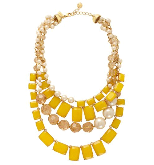 Kate Spade Treasure Chest Statement Necklace